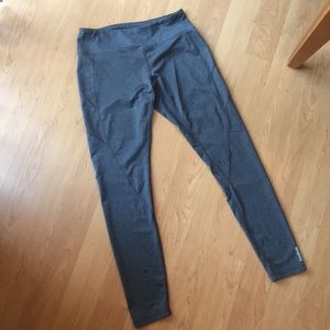 Gray Reebok Leggings